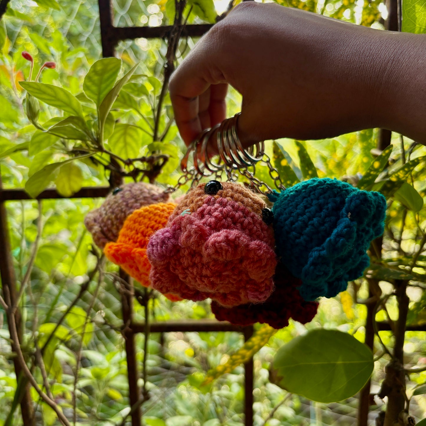 Octopus Keychain
