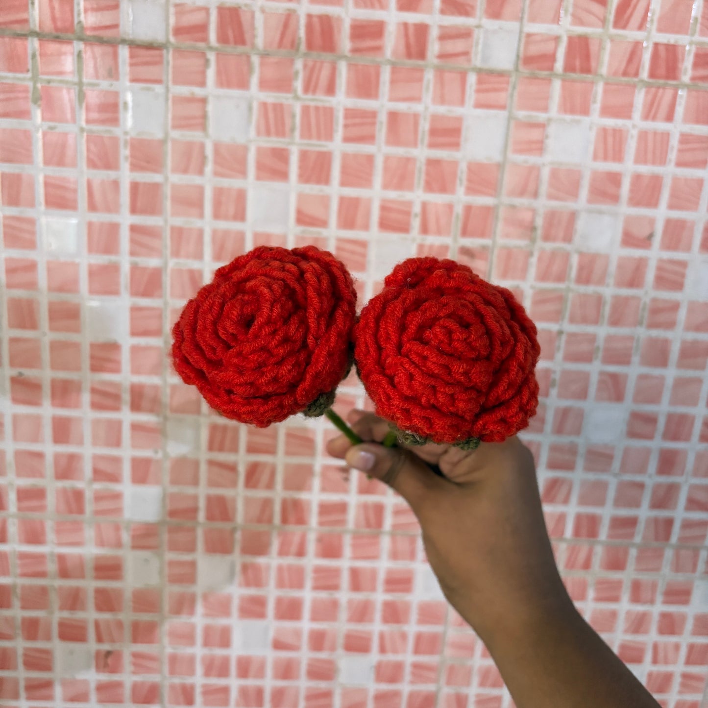 Crochet Rose Flower
