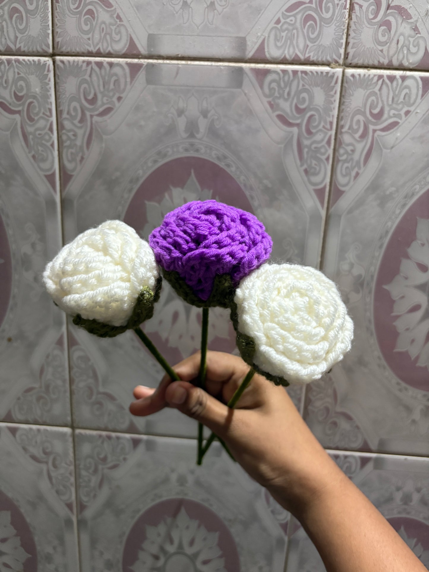 Crochet Rose Flower