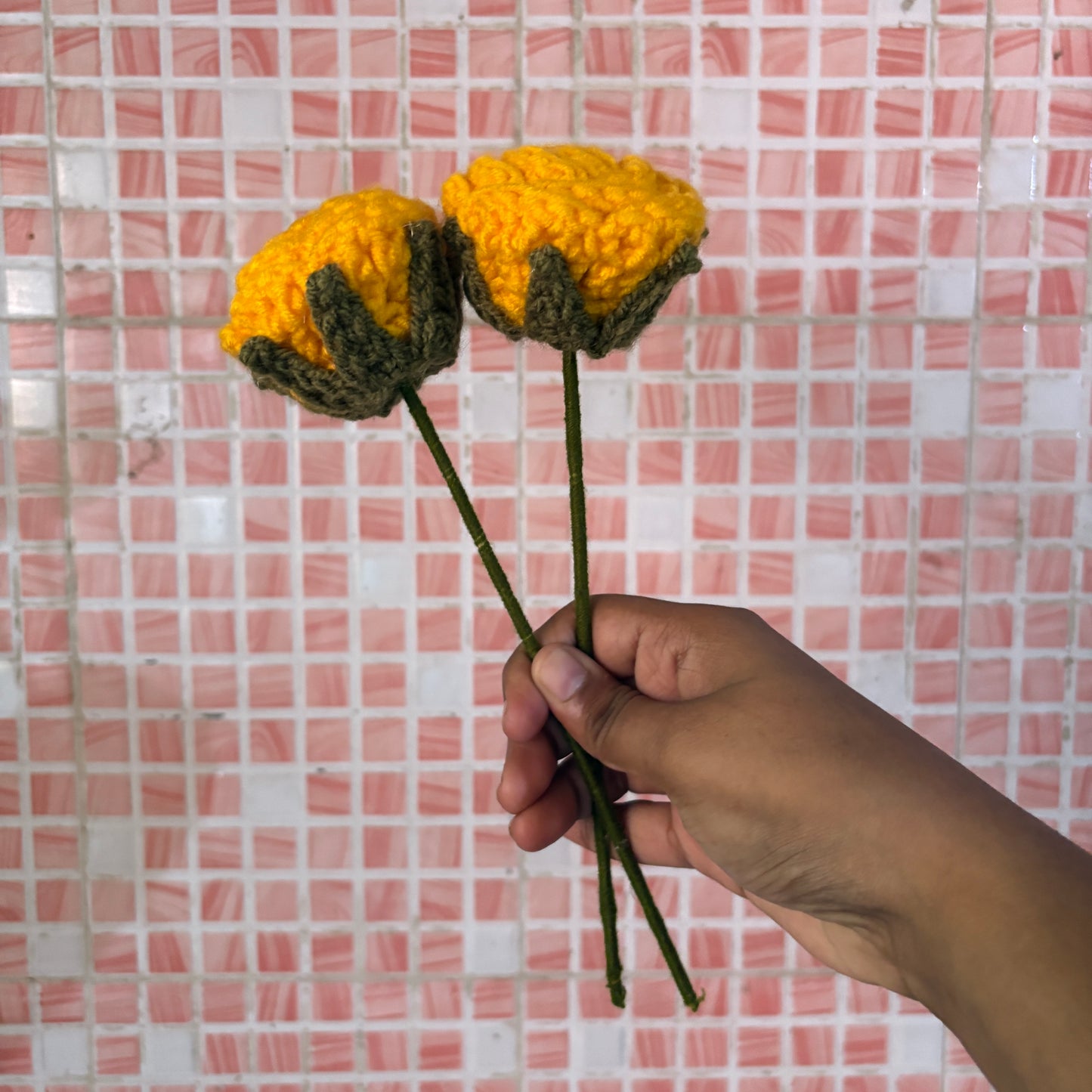 Crochet Rose Flower
