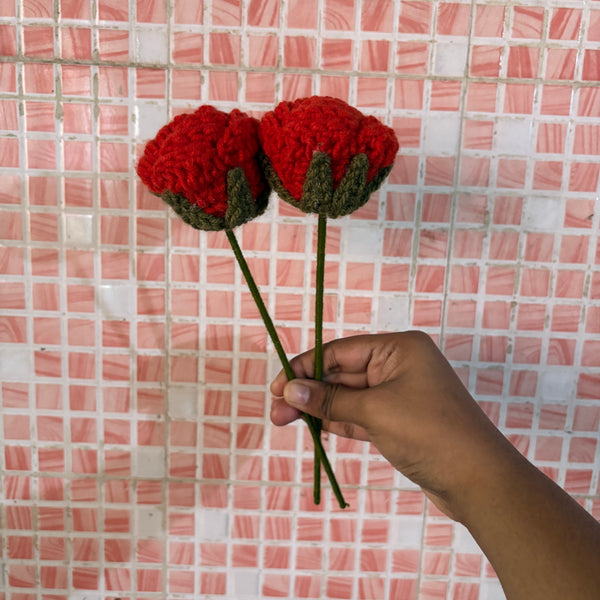 Crochet Rose Flower
