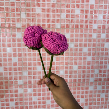 Crochet Rose Flower