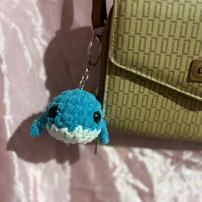 Mystery Plush whale keychain
